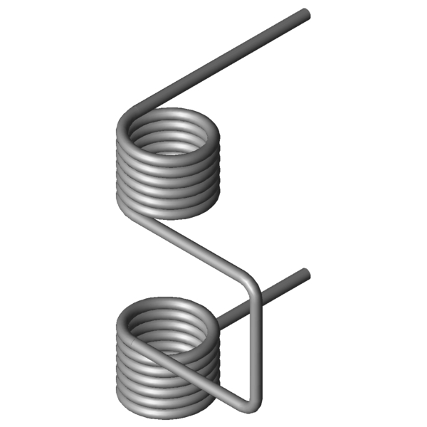 Image CAO Ressorts double torsion DSF-365